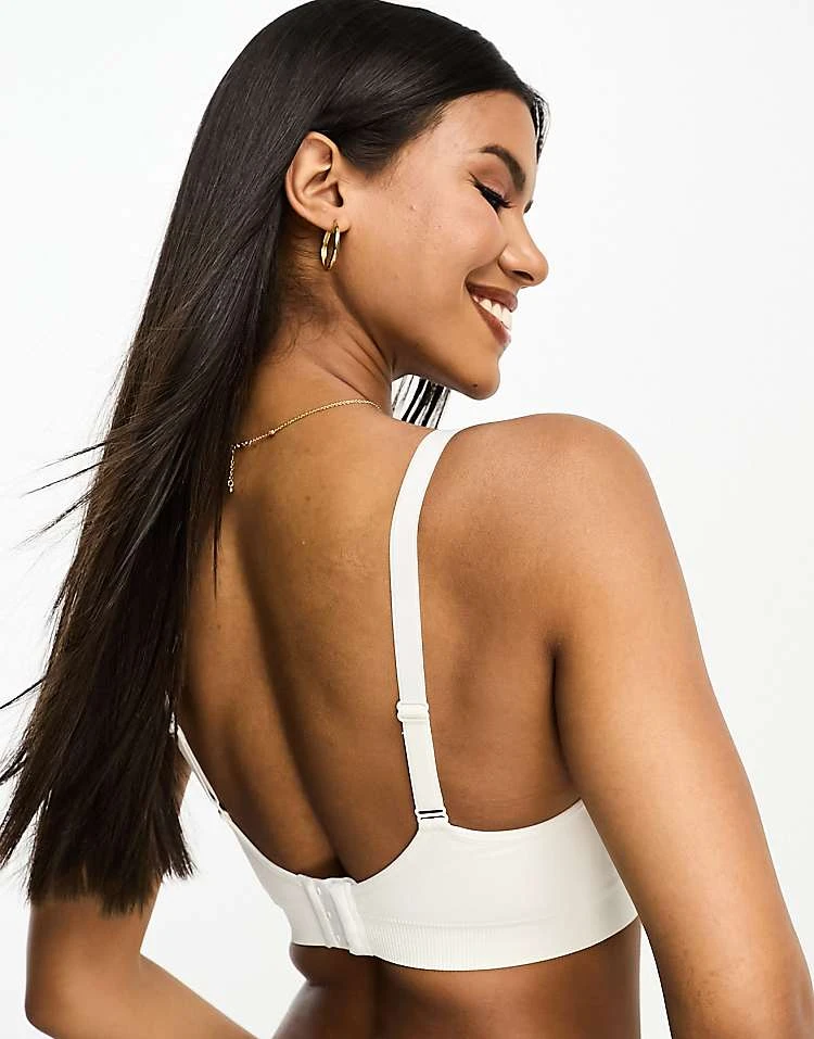 Mama.licious Mamalicious Maternity Nursing Function Bra In White For Women - Image 2