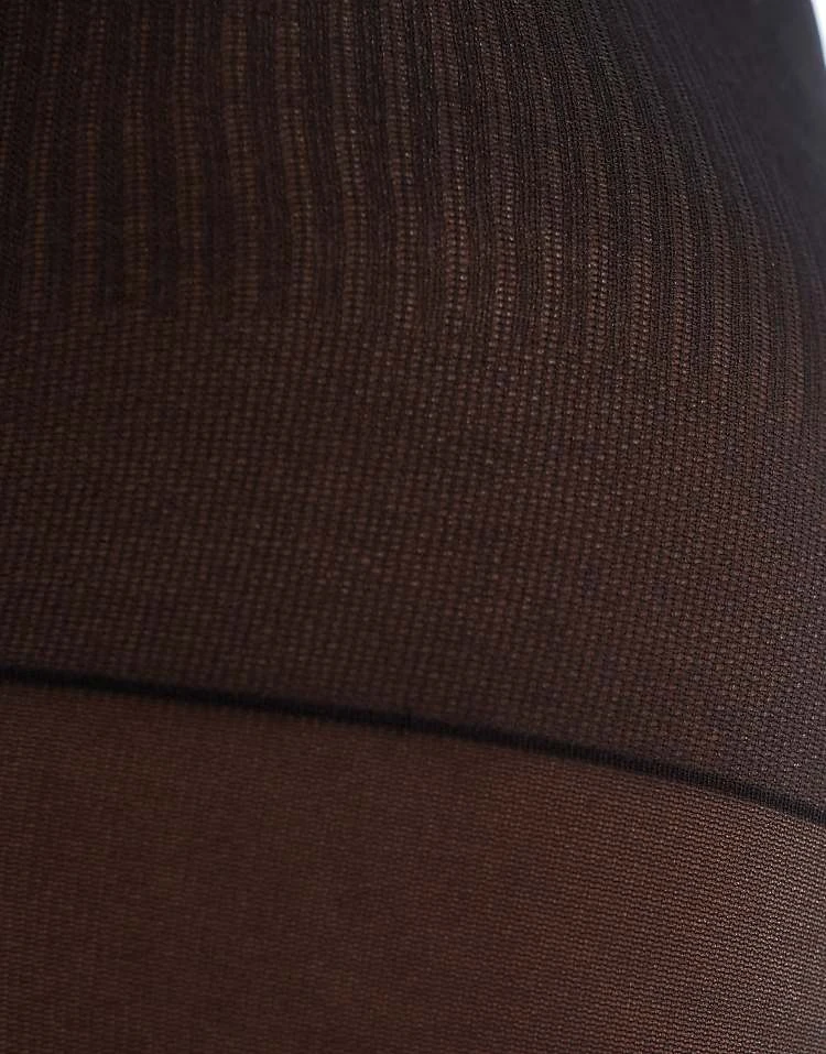 Mama.licious Mamalicious Maternity 2 Pack 20 Denier Tights In Black For Women - Image 2